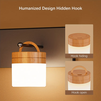 Shenzhi Tech LED Touch Night Lamp - Color-Changing Mood Light