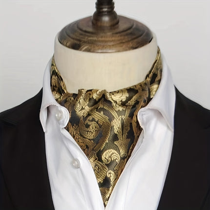 Retro Men’s Double-Sided Shirt Scarf