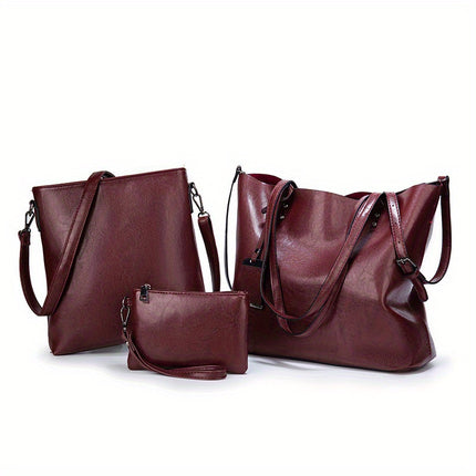 Retro Crossbody Briefcase Handbag