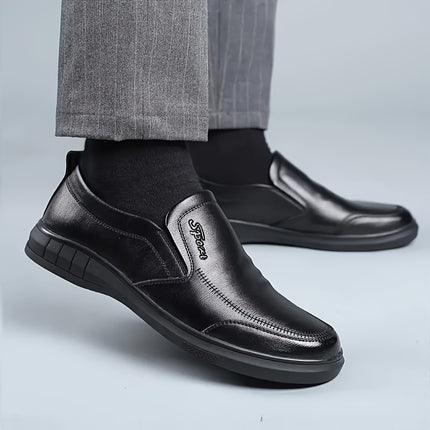 Men’s Classic Black Loafers