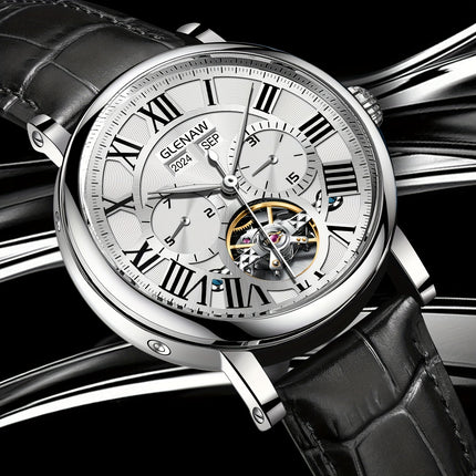 Multi-Dial Automatic Mechanical Watch