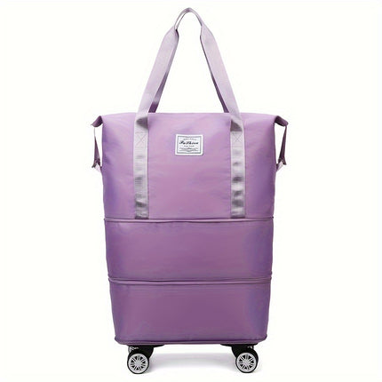 Extra-Large Foldable Travel Bag with Wheels
