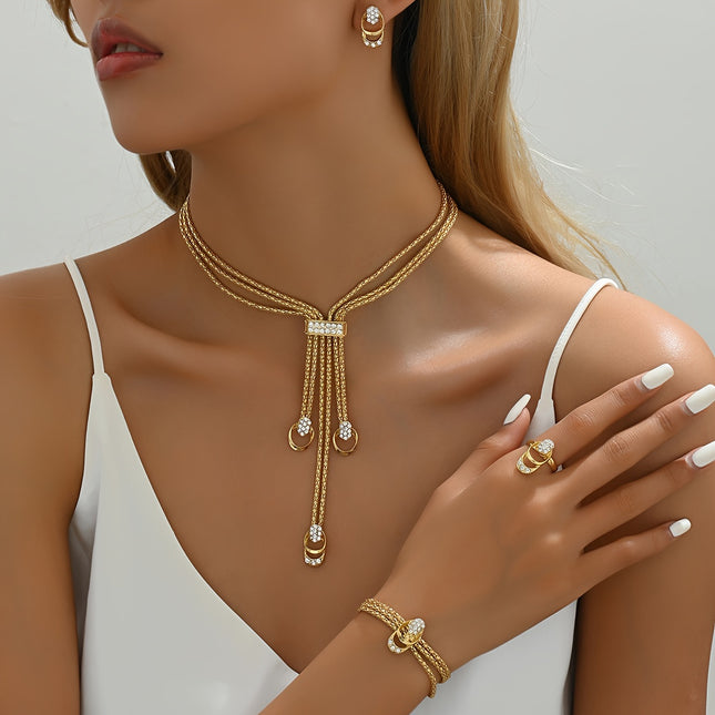 Bohemian 4-Piece Vacation Jewelry Set