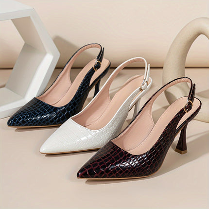 Animal Print Mary-Jane Stiletto Pumps