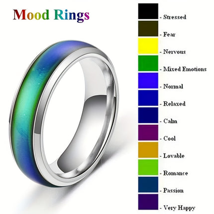 Mood Ring with Thermal Stone