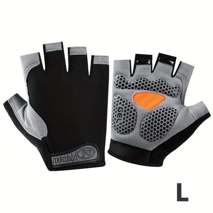 Breathable Half-Finger Sports Gloves for Cycling & Fitness