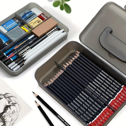 Professional Sketching Pencil Set: Perfect for Artists & Students