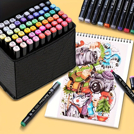 Dual Tip Art Markers Set for Artists