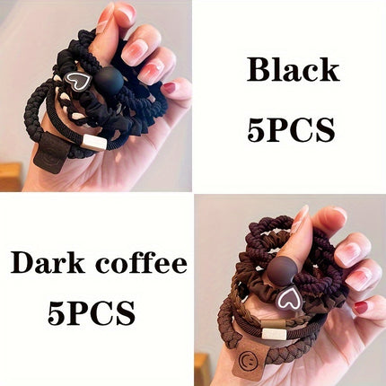 10pcs Sweet Cute Hair Ties for Girls