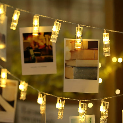 Photo Clip String Lights – Magical Display for Memories - Monti Bargains
