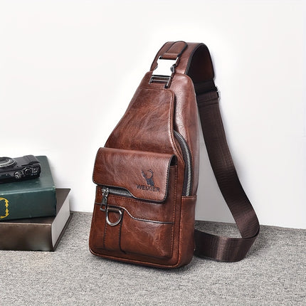 Waterproof Wear-Resistant Men's Crossbody Bag