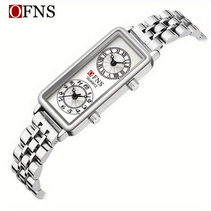 Elegant Roman Stainless Steel Watch