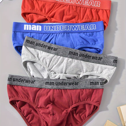 Men’s Cotton Boxer Briefs 4/5-Pack