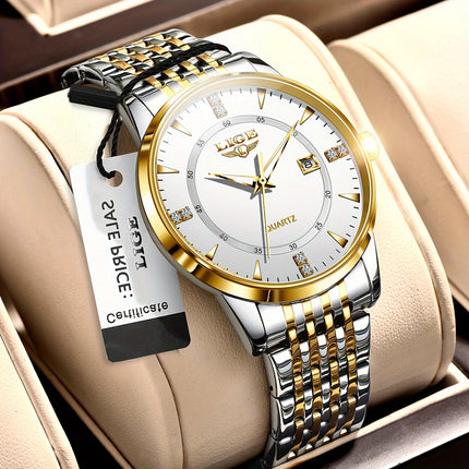 LIGE Women's Luxurious Quartz Watch