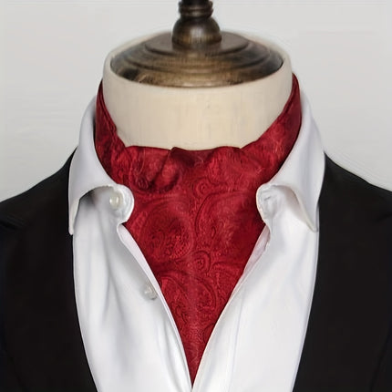 Retro Men’s Double-Sided Shirt Scarf