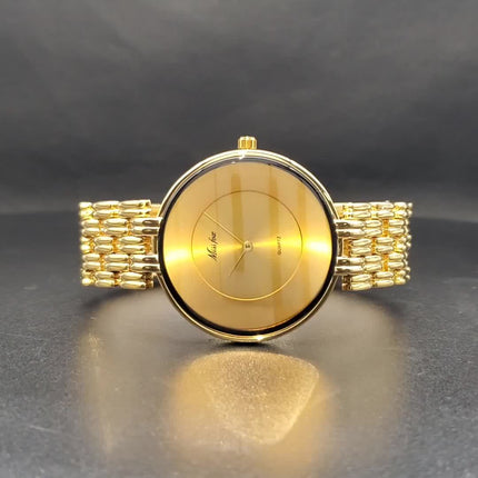 Missfox Golden Minimalist Watch
