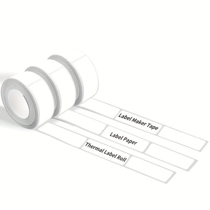 Waterproof Black Print Label Rolls (150)