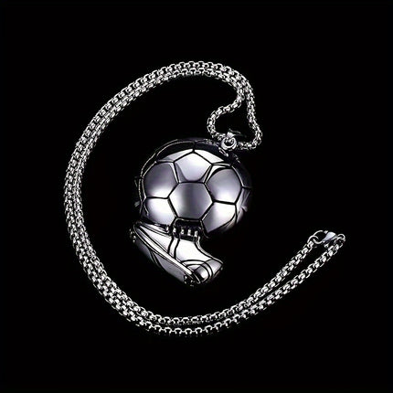 Football Sports Alloy Pendant Necklace