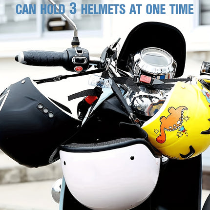 Metal Motorcycle Helmet Lock – Anti-Theft & Secure