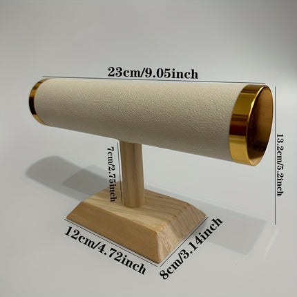 Wooden Jewelry Tower Display Stand