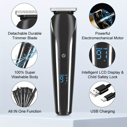 6-in-1 Electric Hair Clipper Set