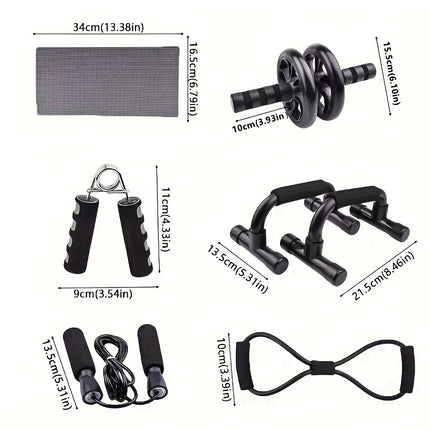7pcs/set Total Body Home Gym Kit