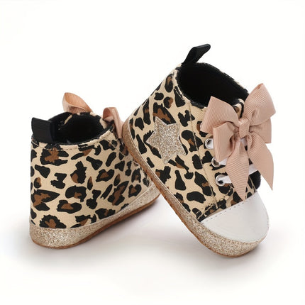 Baby Girls' Leopard Print Sneakers