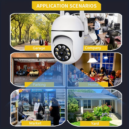 1080P WiFi Security Camera - Motion Tracking & Night Vision