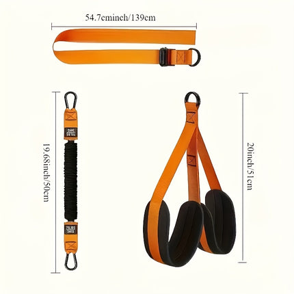 5pcs Heavy-Duty Latex Pull-Up Assist Bands Set