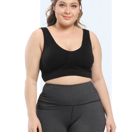 Plus Size Seamless Sports Bra