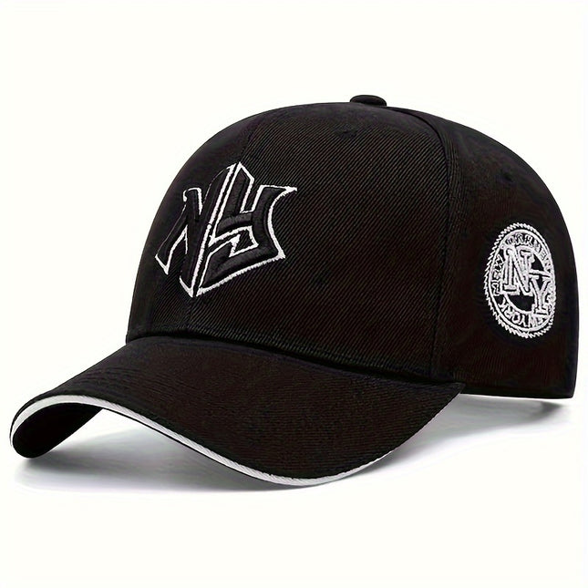 Embroidered Alphabet Baseball Cap – Unisex Style - Monti Bargains