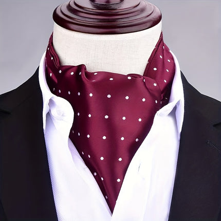 Retro Men’s Double-Sided Shirt Scarf