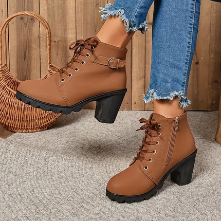 Stylish Side-Zip Ankle Boots