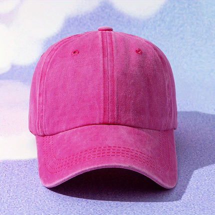 Washed Distressed Unisex  Hat