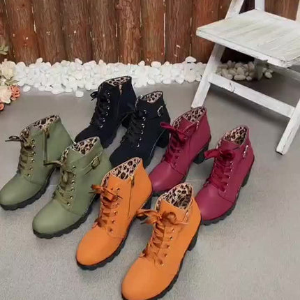 Stylish Side-Zip Ankle Boots