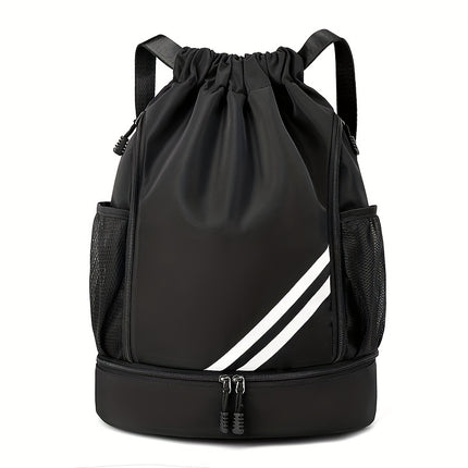 Versatile Drawstring Sports Gym Bag for Outdoor & Travel