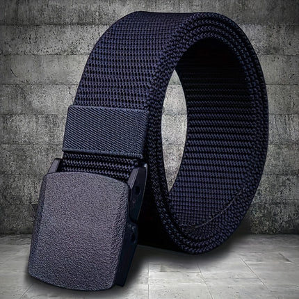 Nylon Belt with Smooth Buckle
