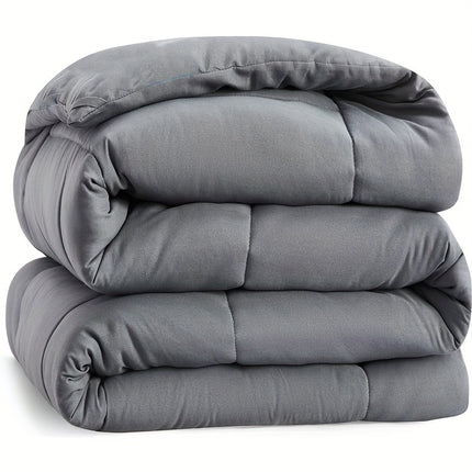 All-Season Soft & Cozy Quilted Comforter Insert