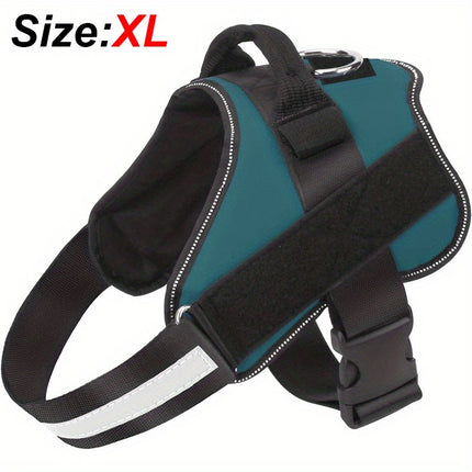 Reflective No-Pull Dog Harness with Easy-Grab Handle - Monti Bargains