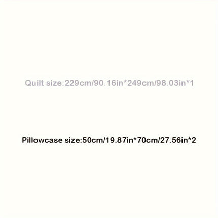 3pcs Luxury Embroidered Quilt Bedspread Set