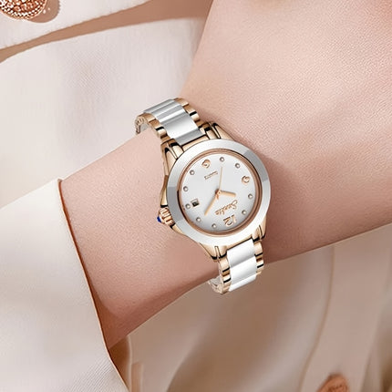 SUNKTA Women's Glitter Quartz Watch