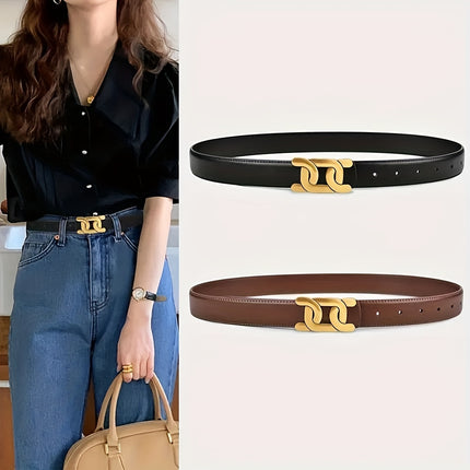Vintage PU Leather Belt