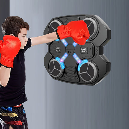Interactive LED Punching Bag with Music - Monti Bargains