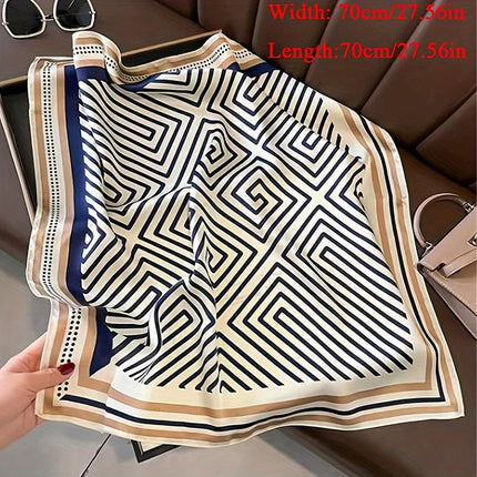 Stylish Striped Business Scarf