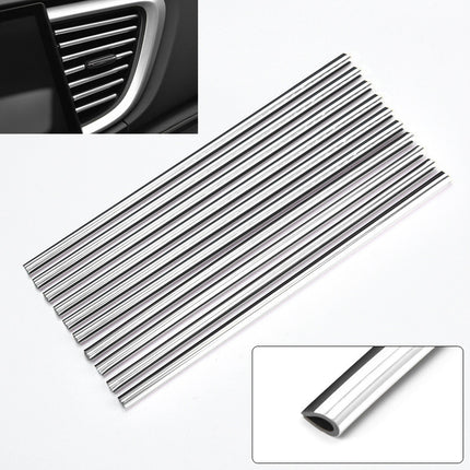 Car Vent & Door Edge Trim Strips – 10pcs Set