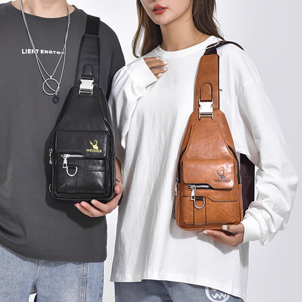 Waterproof Wear-Resistant Men's Crossbody Bag