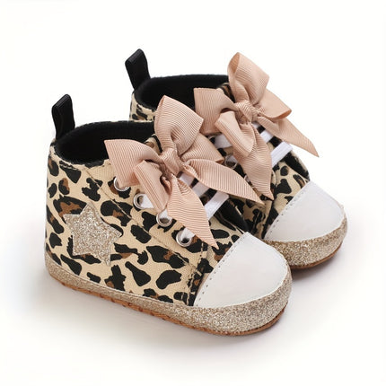 Baby Girls' Leopard Print Sneakers