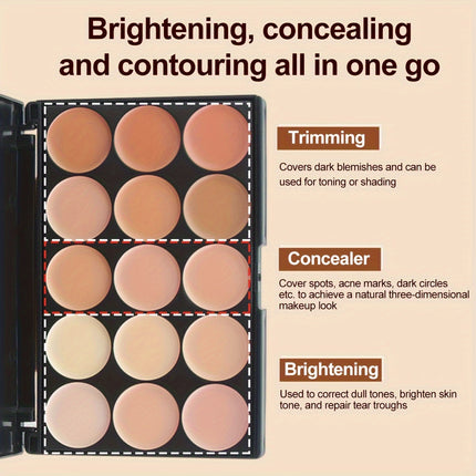 2-Piece Concealer Set with Brush