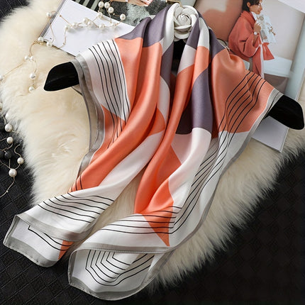 Stylish Striped Business Scarf
