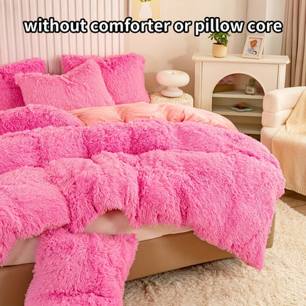 Pink Solid Color Bedding Set - Soft & Stylish Comfort